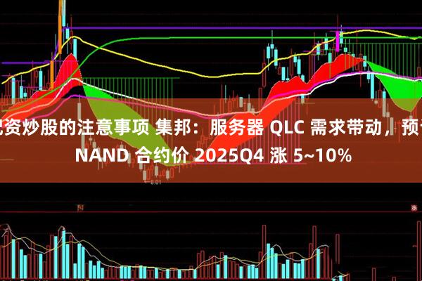 配资炒股的注意事项 集邦：服务器 QLC 需求带动，预计 NAND 合约价 2025Q4 涨 5~10%